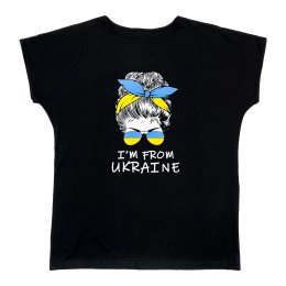 Патриотичная женская футболка Украинка