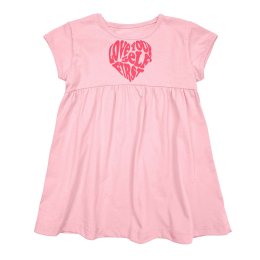 Платье для девочки розовое Heart